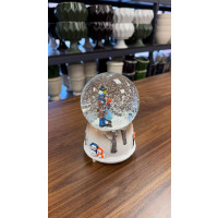 Işıklı Müzikli Kar Küresi -1